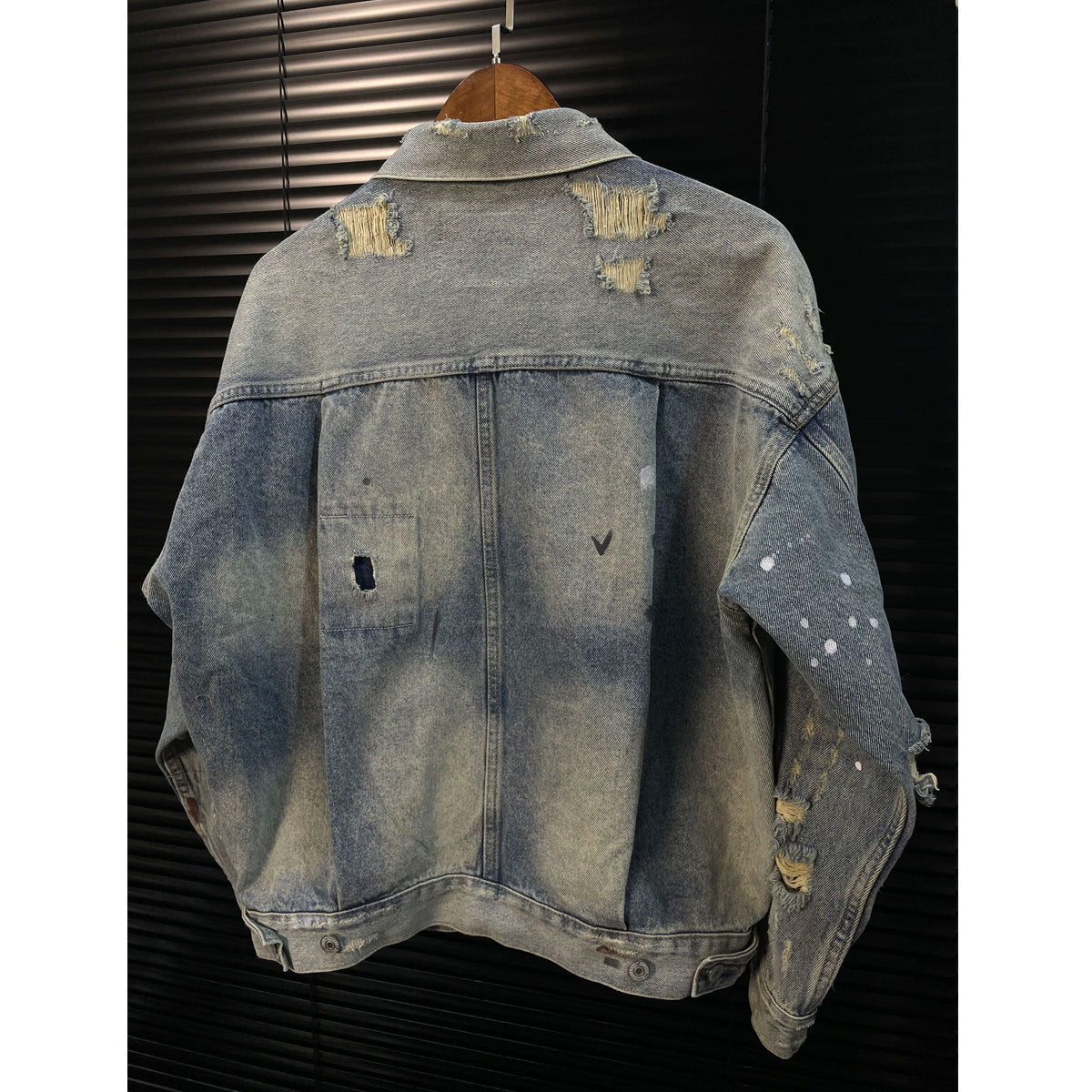 SAINT MICHAEL Flap Pockets Denim Jacket