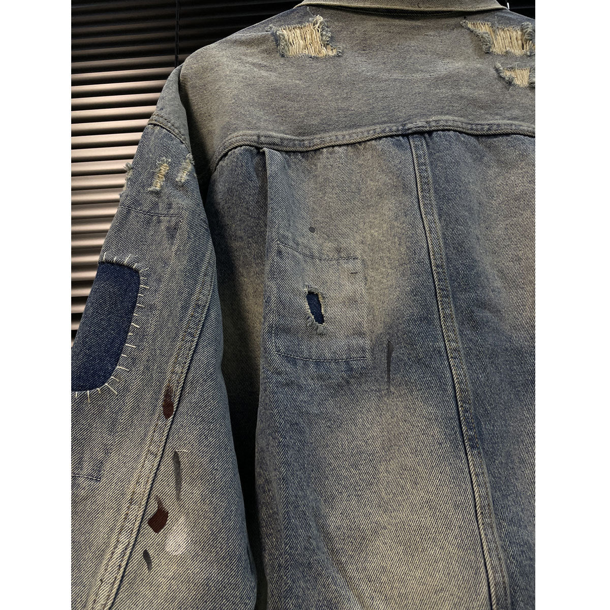 SAINT MICHAEL Flap Pockets Denim Jacket