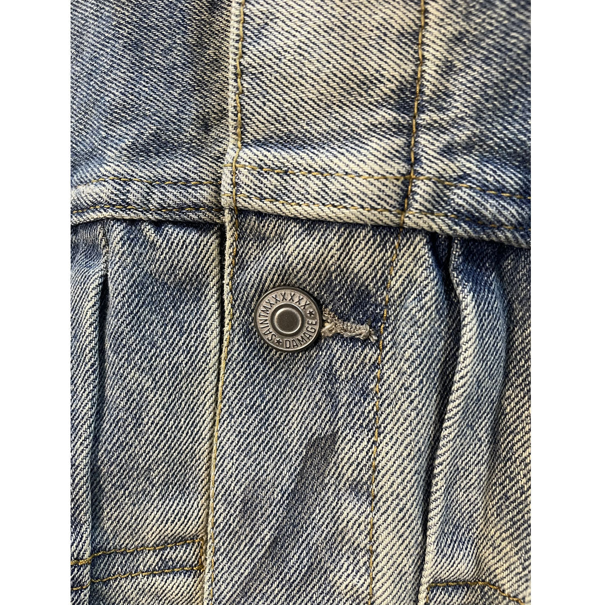 SAINT MICHAEL Flap Pockets Denim Jacket