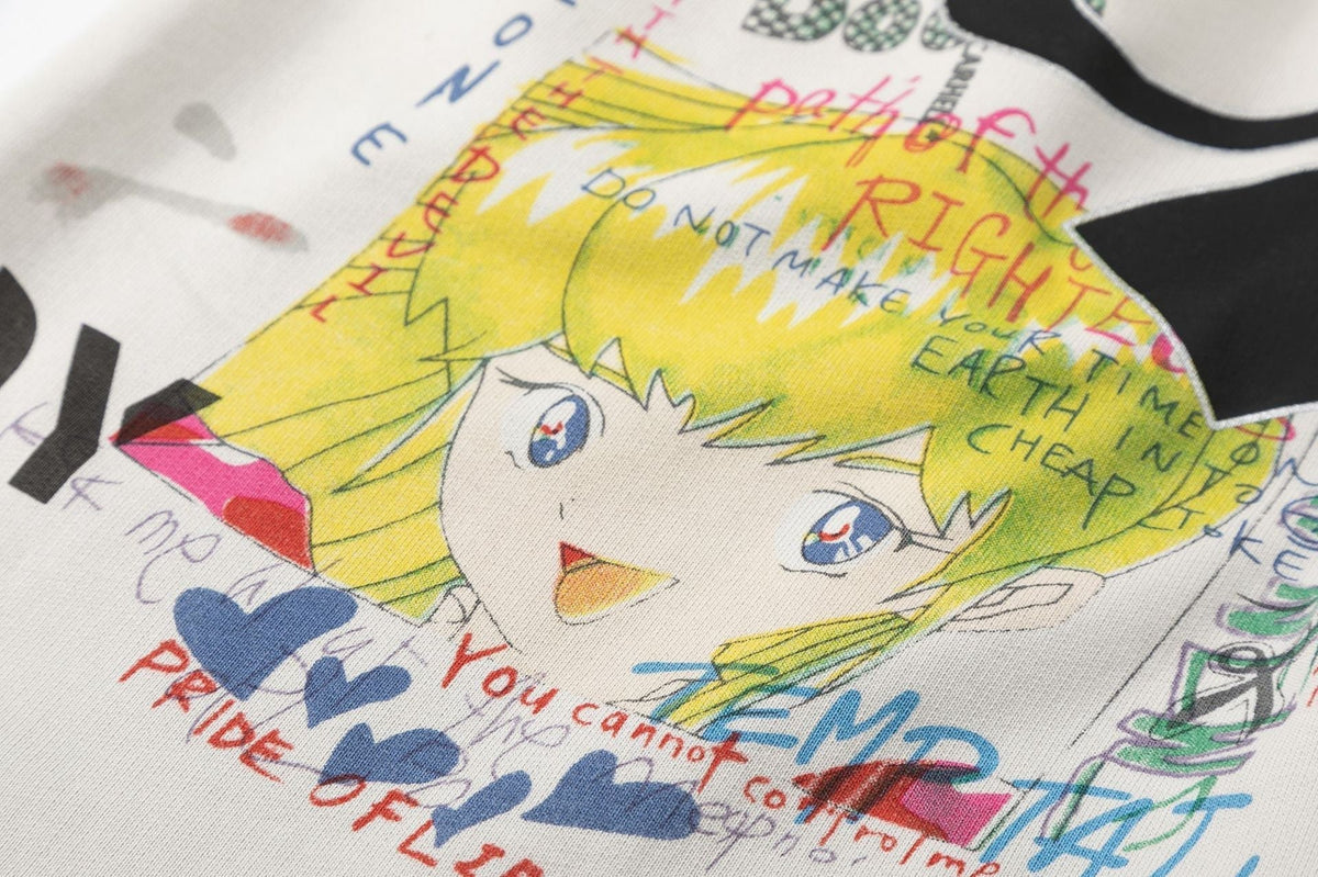 SAINT MICHAEL X Takashi Murakami Graff Sweatshort