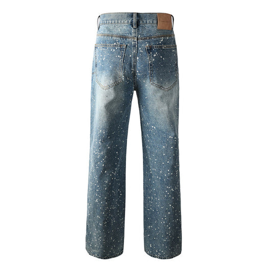 Purple Brand Crystal Diamond Jeans #9126