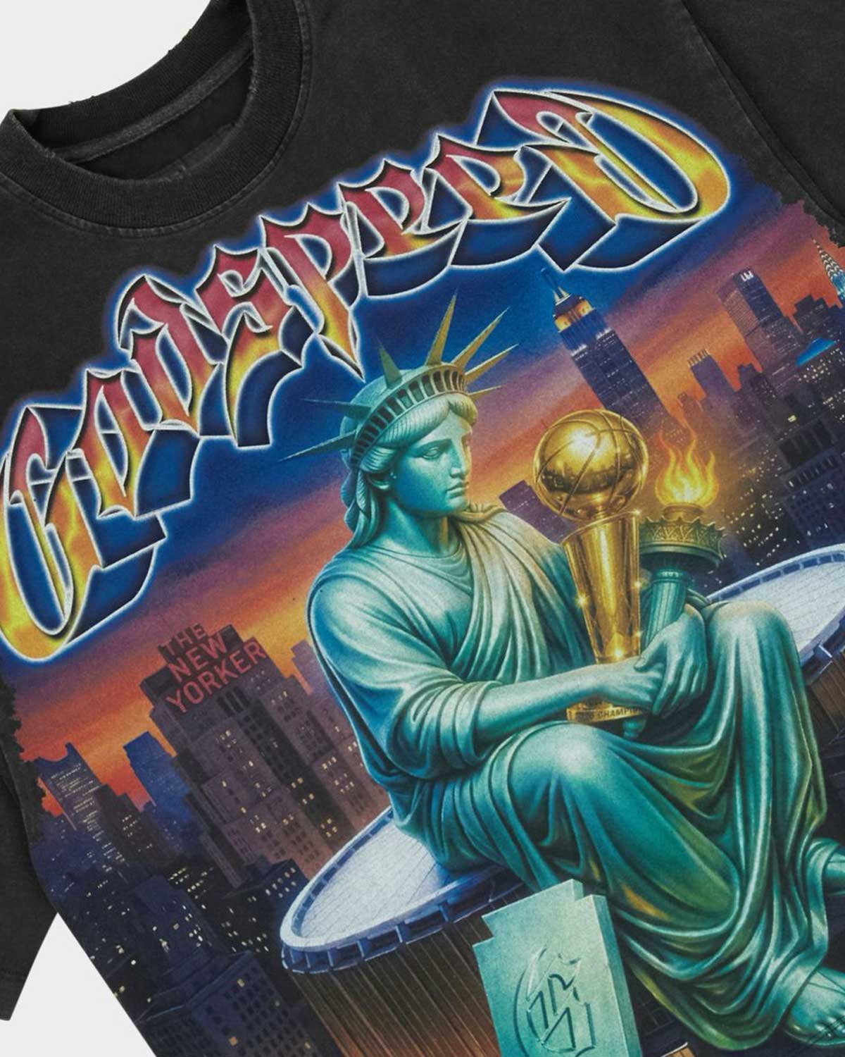 Godspeed Finally Tee Black