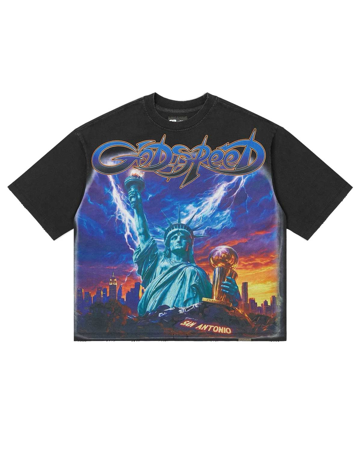 Godspeed Liberty Reigns Tee Black