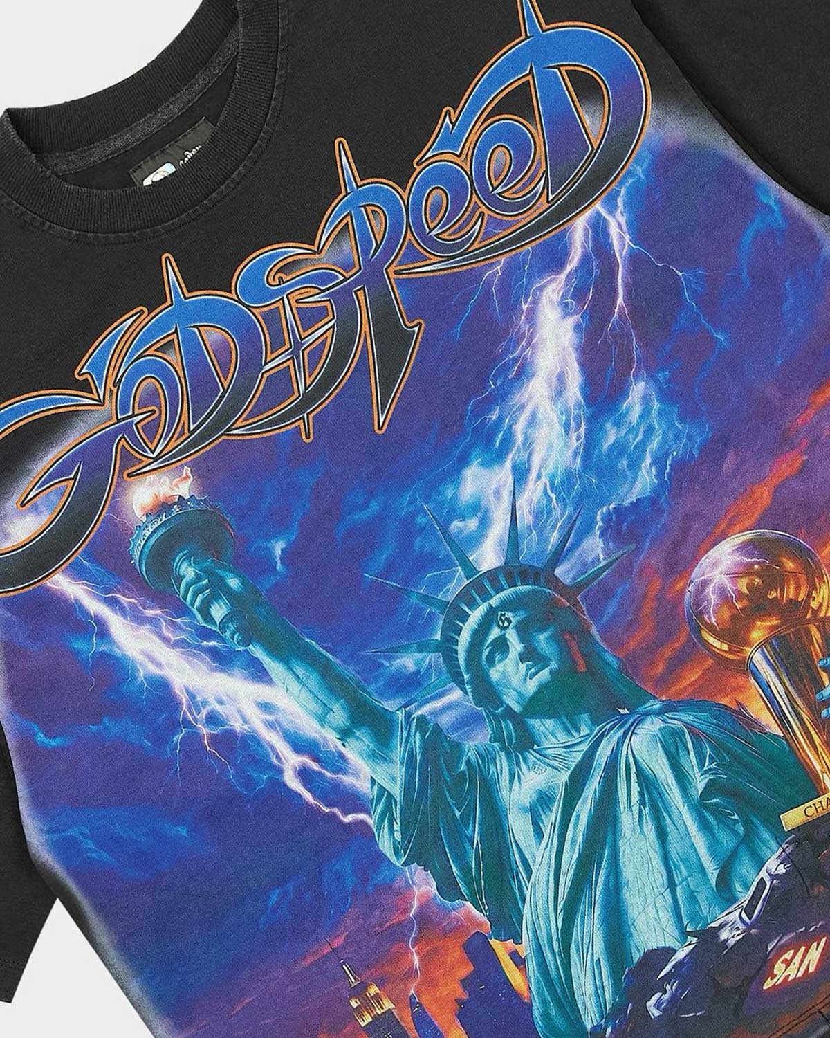 Godspeed Liberty Reigns Tee Black