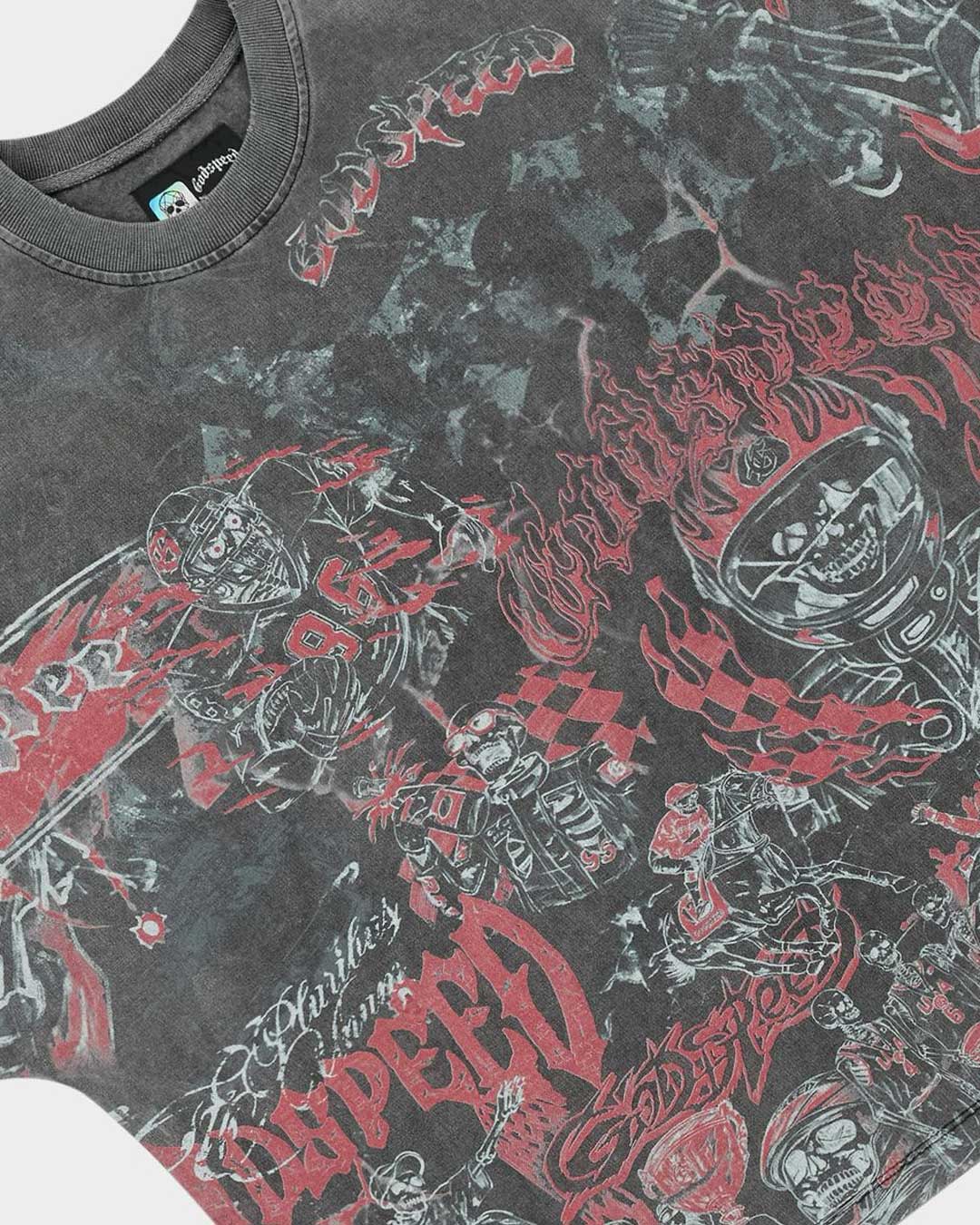 Godspeed Sketch Archive Tee Grey Wash