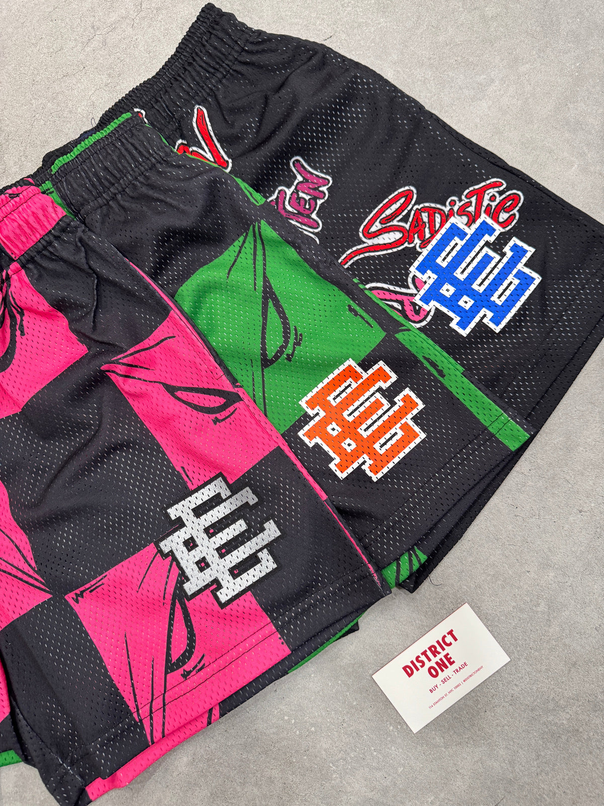 Eric Emanuel x Matty Boy EE Short Pink Silver (Friends & Family)