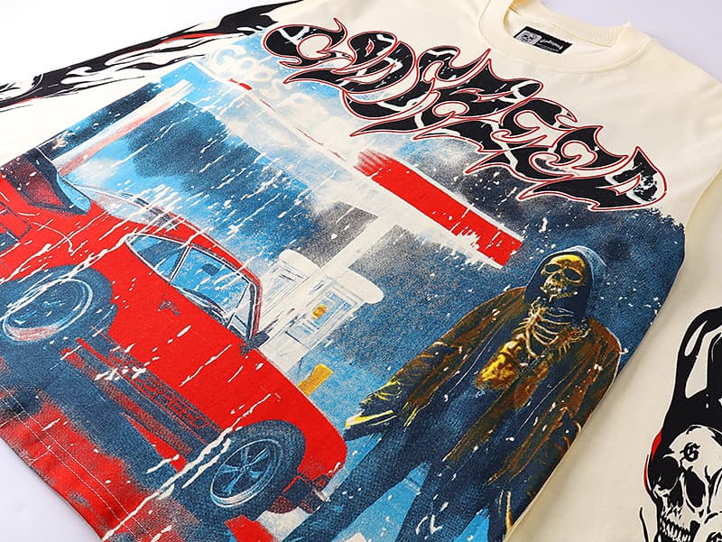 GODSPEED Sunset Drift Layered Long Sleeve T-Shirt