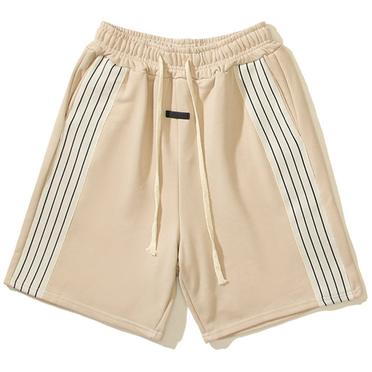 Fear Of God Natural 8Th Side Stripe Relaxed Shorts