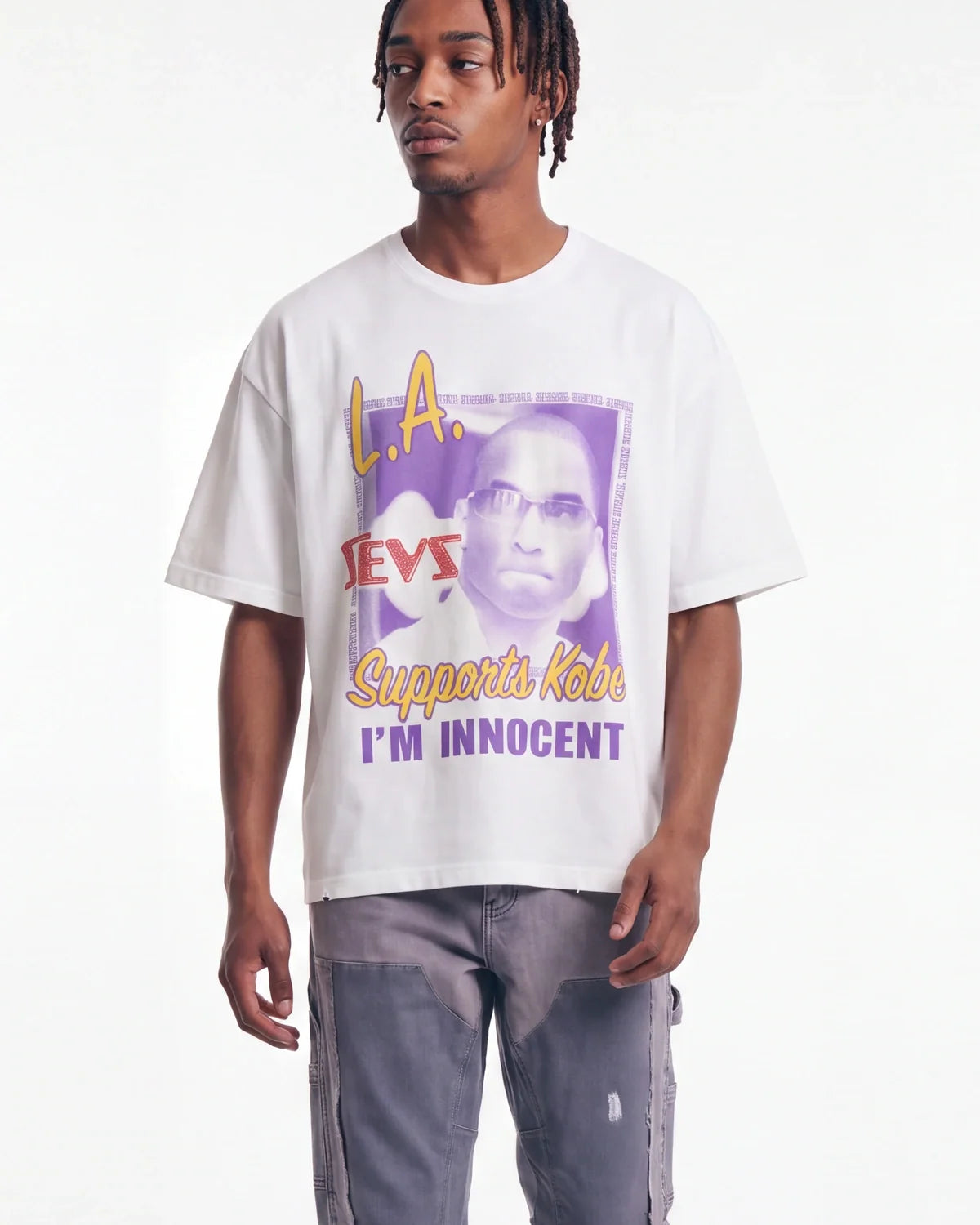 Triple Sevens Kobe Tee White