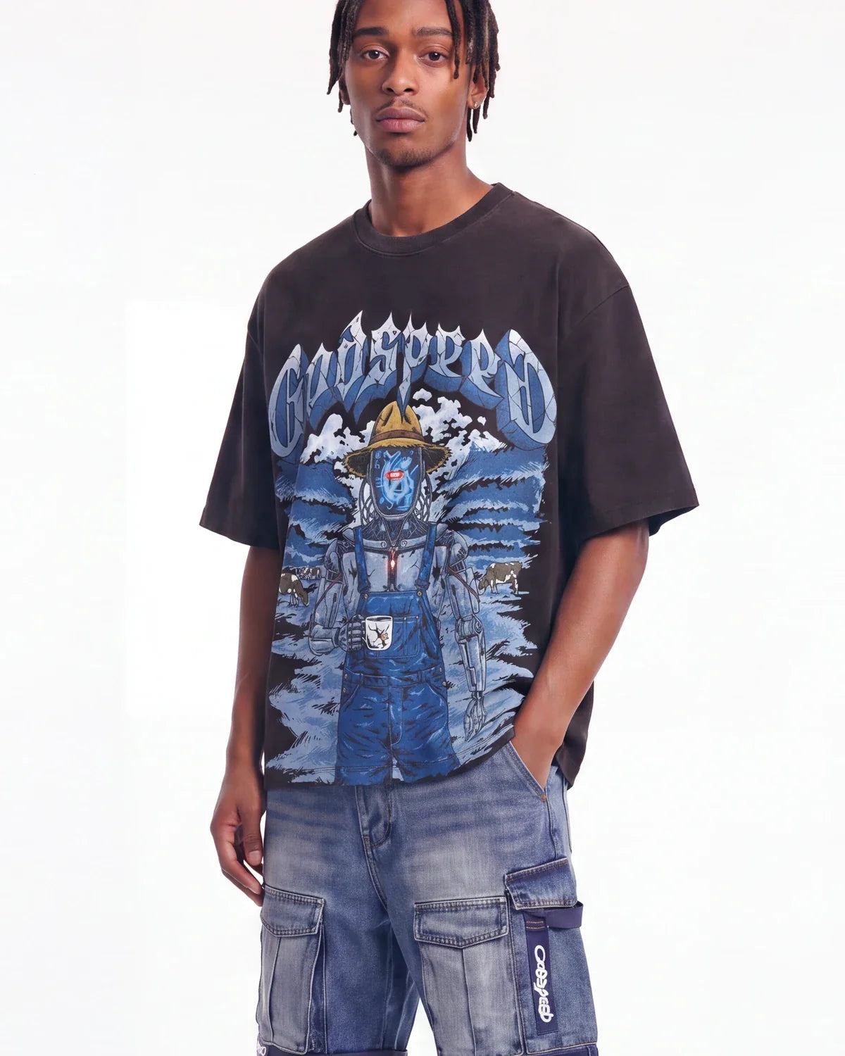 Godspeed Aura Farm II NG Tee Black