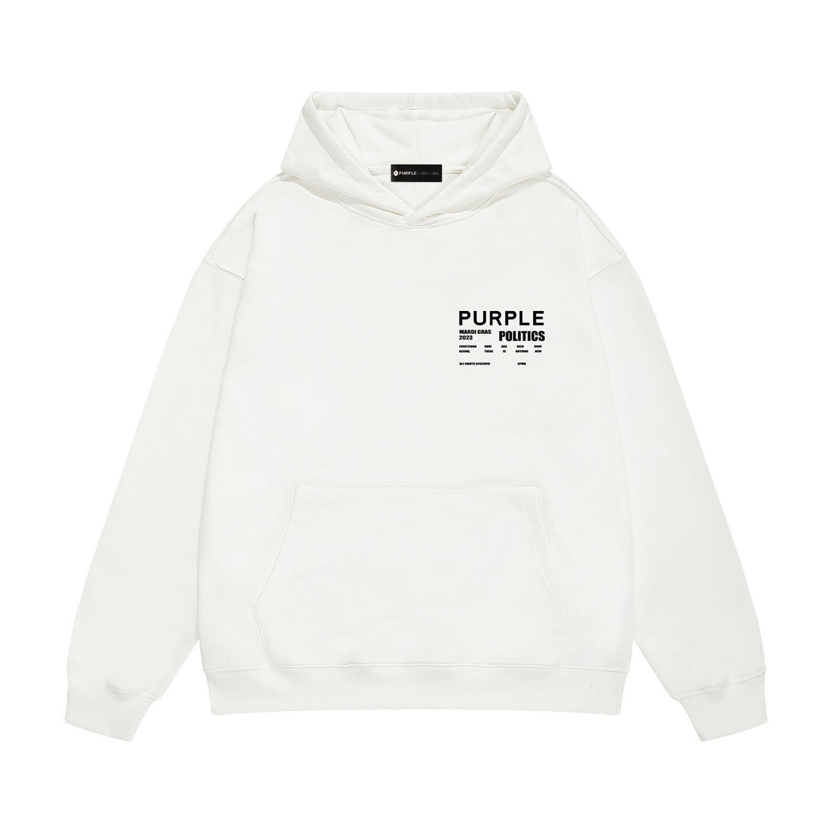 Street style Purple Brand sweatshirts