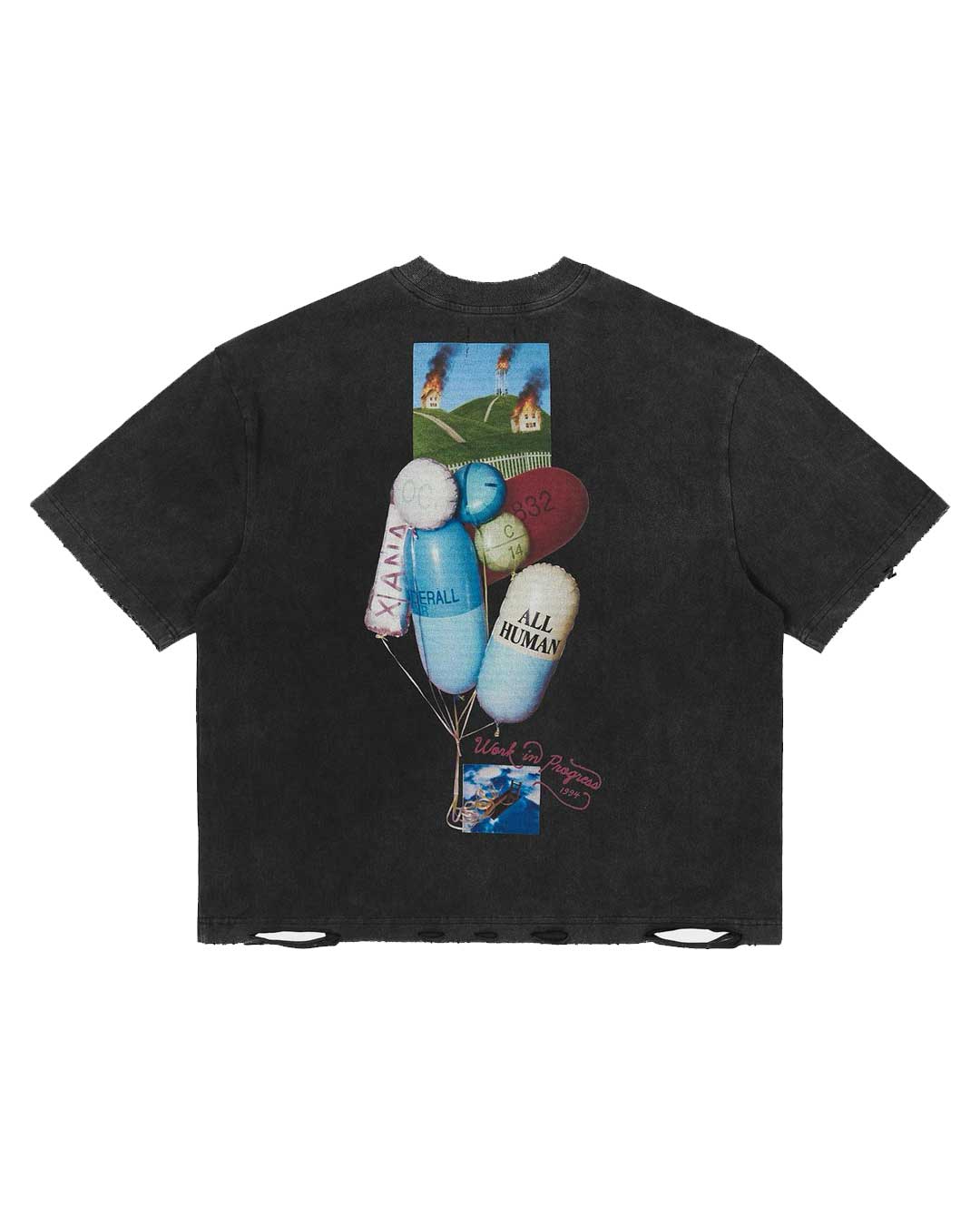 All Human Requiem For A Dream Tee Black