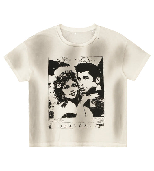 Bravest Studios Greaser Vintage Tee Dirty White