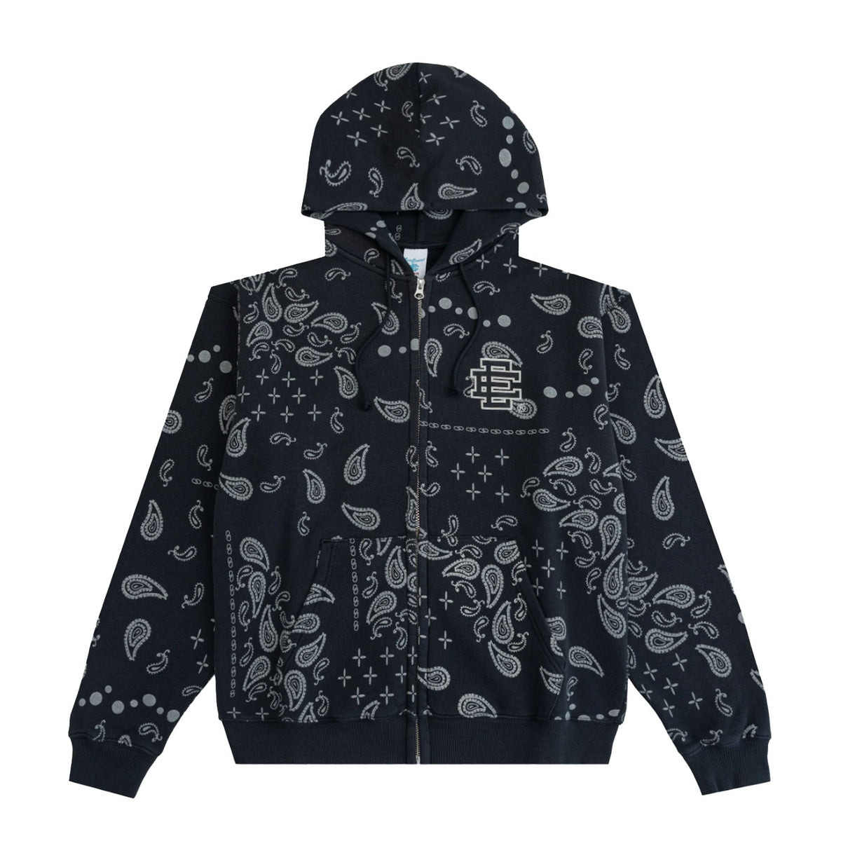 Eric Emanuel EE Paisley Zip Up Hoodie