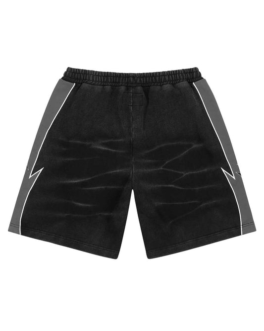 Godspeed Halftime Shorts V2 Black Acid Wash