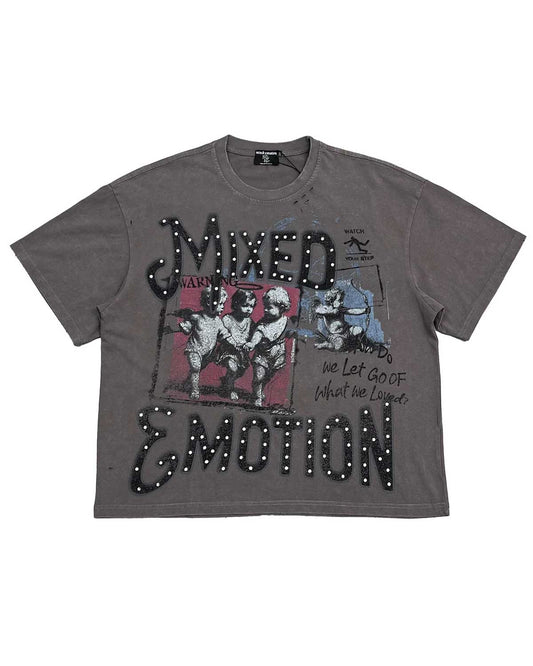 Mixed Emotions Friends Tee Grey