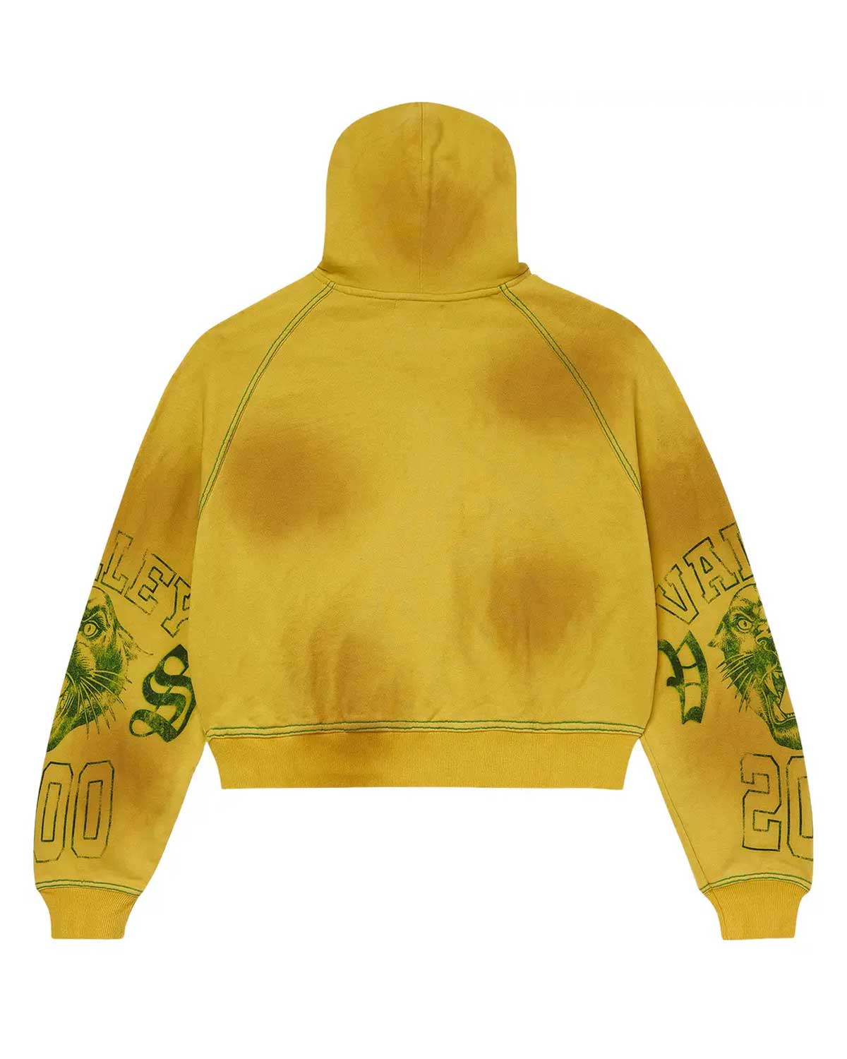 Vale Forever VSX 2000 Zip Up Hoodie Brazil Yellow
