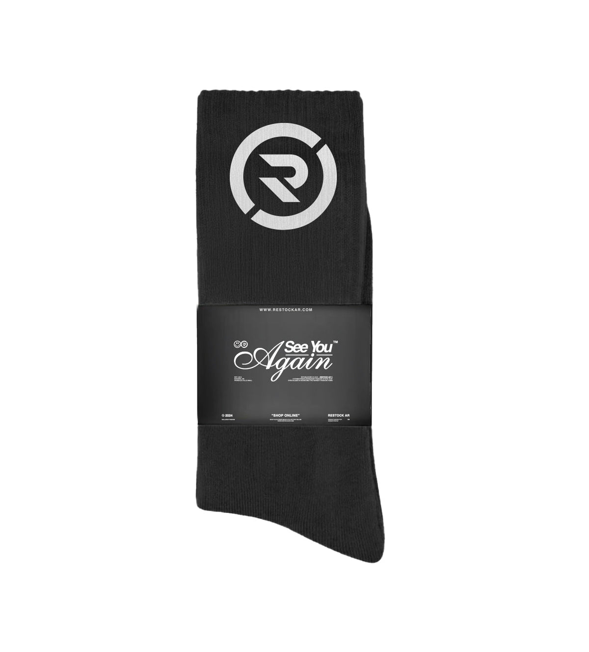 Restock OG Logo Socks Black